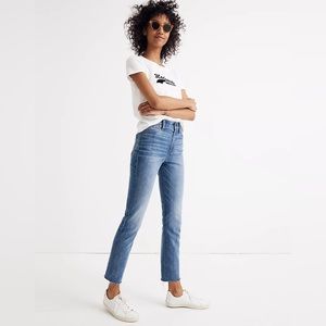 Madewell High-Rise Slim Boy Jean (size 26)